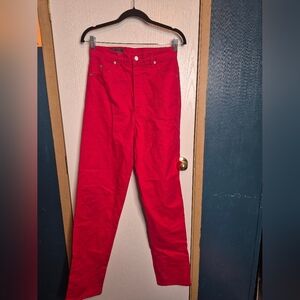 Panhandle slims red pants